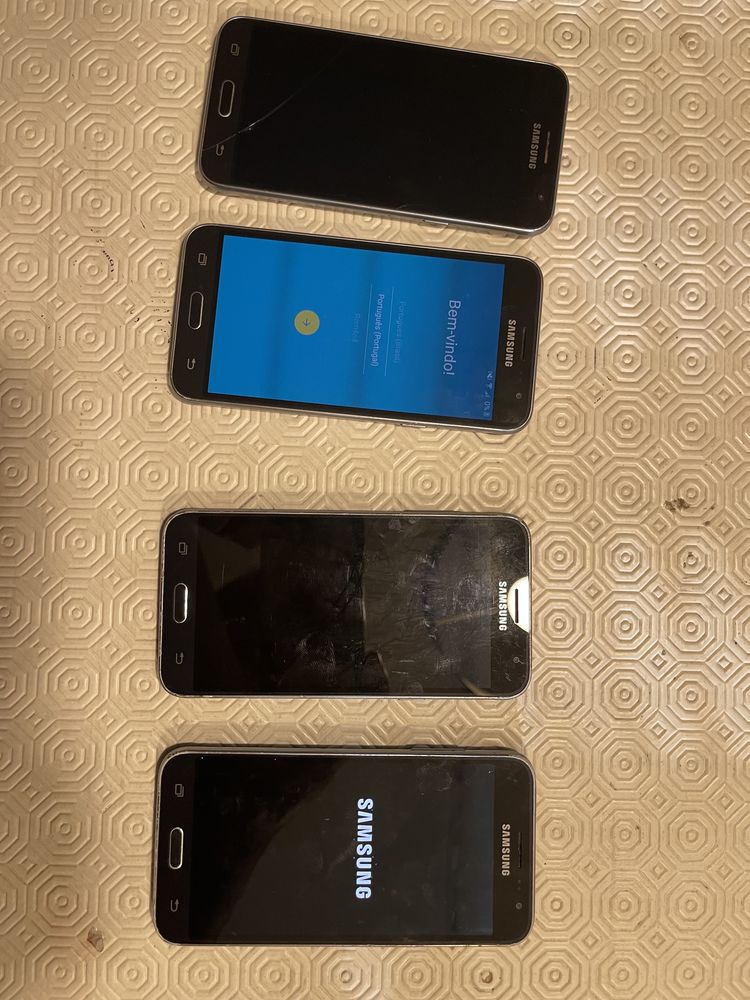 Vende-se 3 Telemovel Samsung J3 Usados