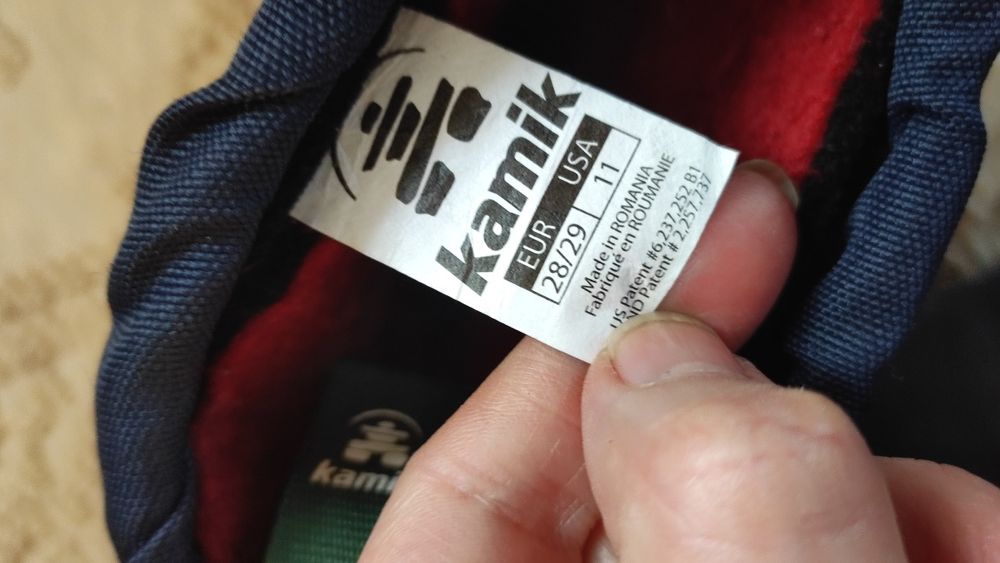 Kamik Сапоги, чоботи розмір 28, 29