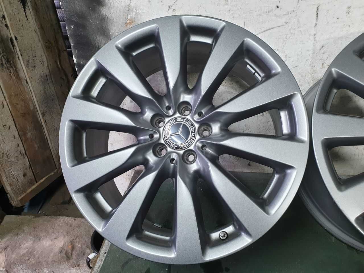Felgi alu Mercedes R19 5x112 8JX19H2 ET 38 czujniki TPMS Audi VW Skoda