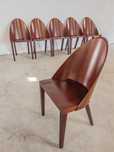 Raro conjunto de 6 cadeiras de jantar Royalton 44 , Philippe Starck