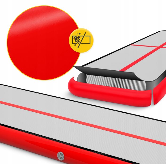 Mata gimnstyczna dmuchana materac 6m