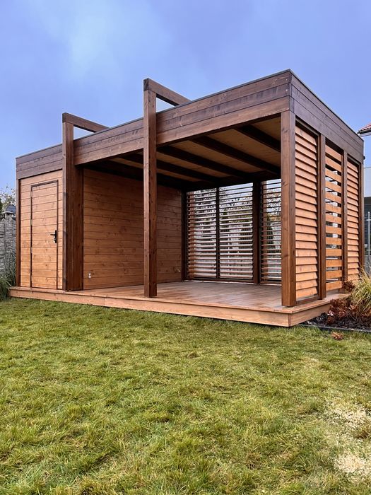 Nowoczesna altana ogrodowa| altana| pergola