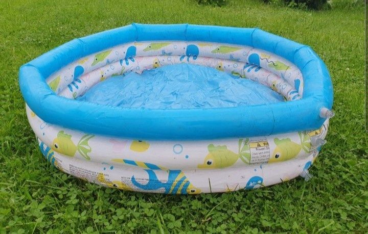 Dmuchany basen okrągły dla dziecka 80 x 30 cm
