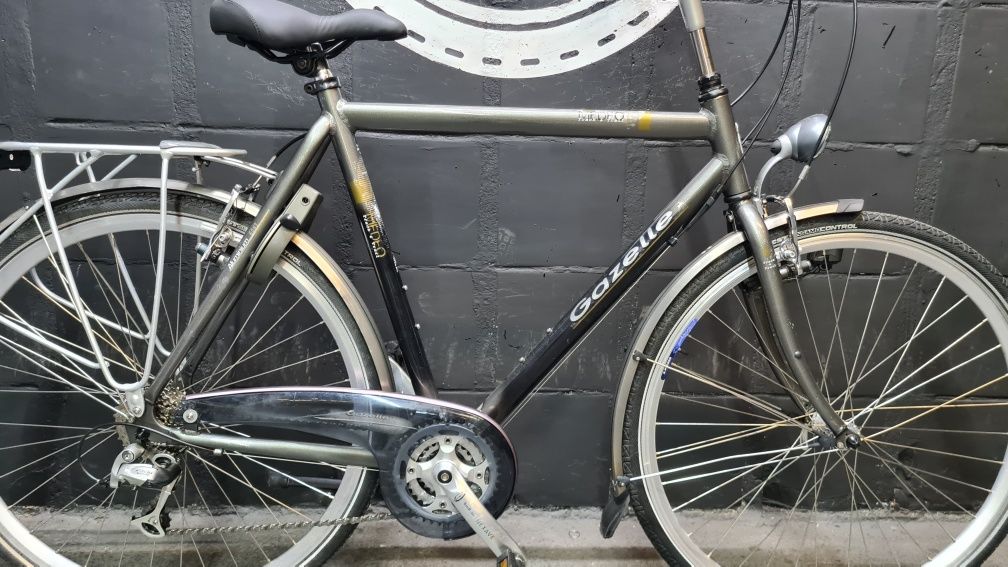 Męski rower miejski Gazelle Medeo holender Shimano 61cm URBAN BIKES