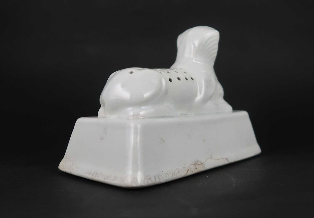 Paliteiro Esfinge Faiança Sacavém