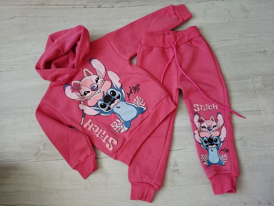 Nowy dres ocieplany Stitch