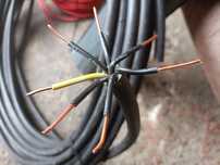 Kabel 7*2.5remm2 0,6kw W odcinkach 24m 11m 26m Możliwość transportu w