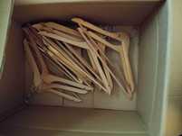 Cabides em Madeira (Pack 8 - 3€)