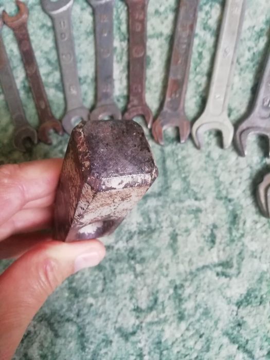 Ключи рожковые, ключ для шлицевых гаек. Молоток ссср