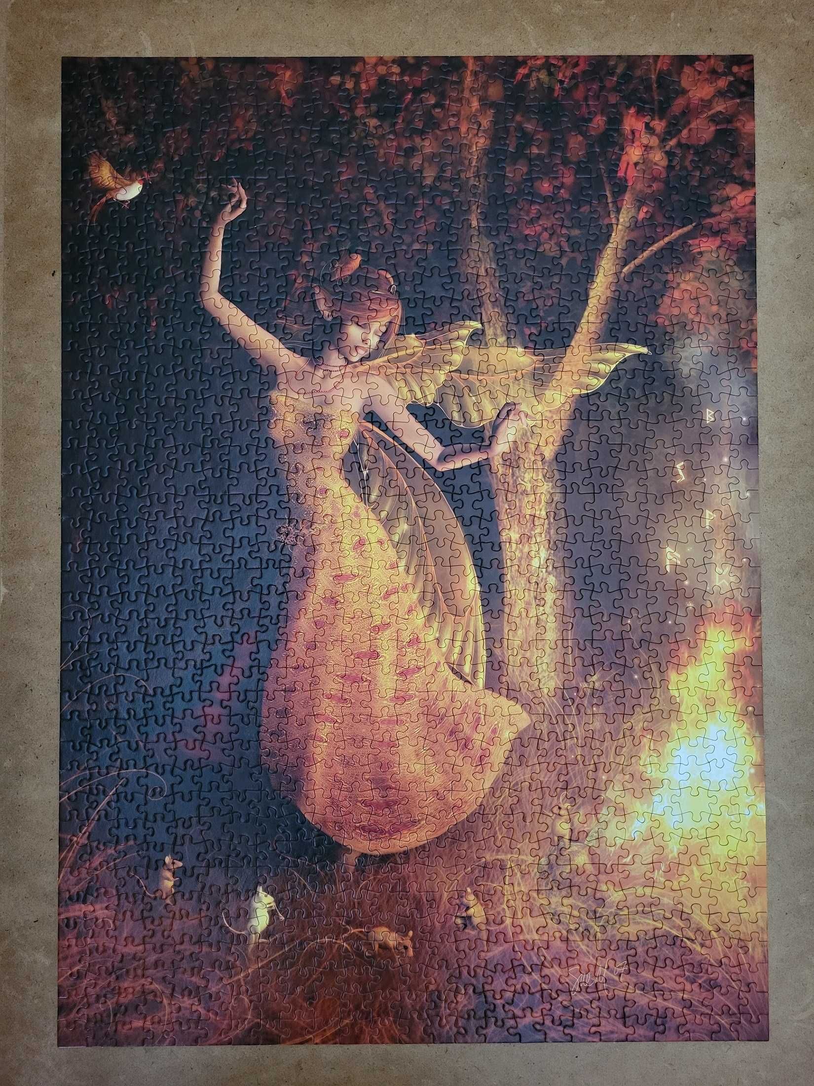 Puzzle Blatz 1000 Susan McKivergan - Fire Dance