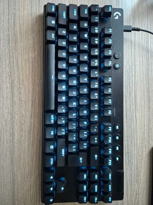 klawiatura Logitech G Pro x TKL Rapid czarna