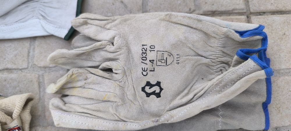 Conjunto de 7x luvas de trabalho