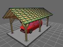 wiata carport ,  do samodzielnego montażu