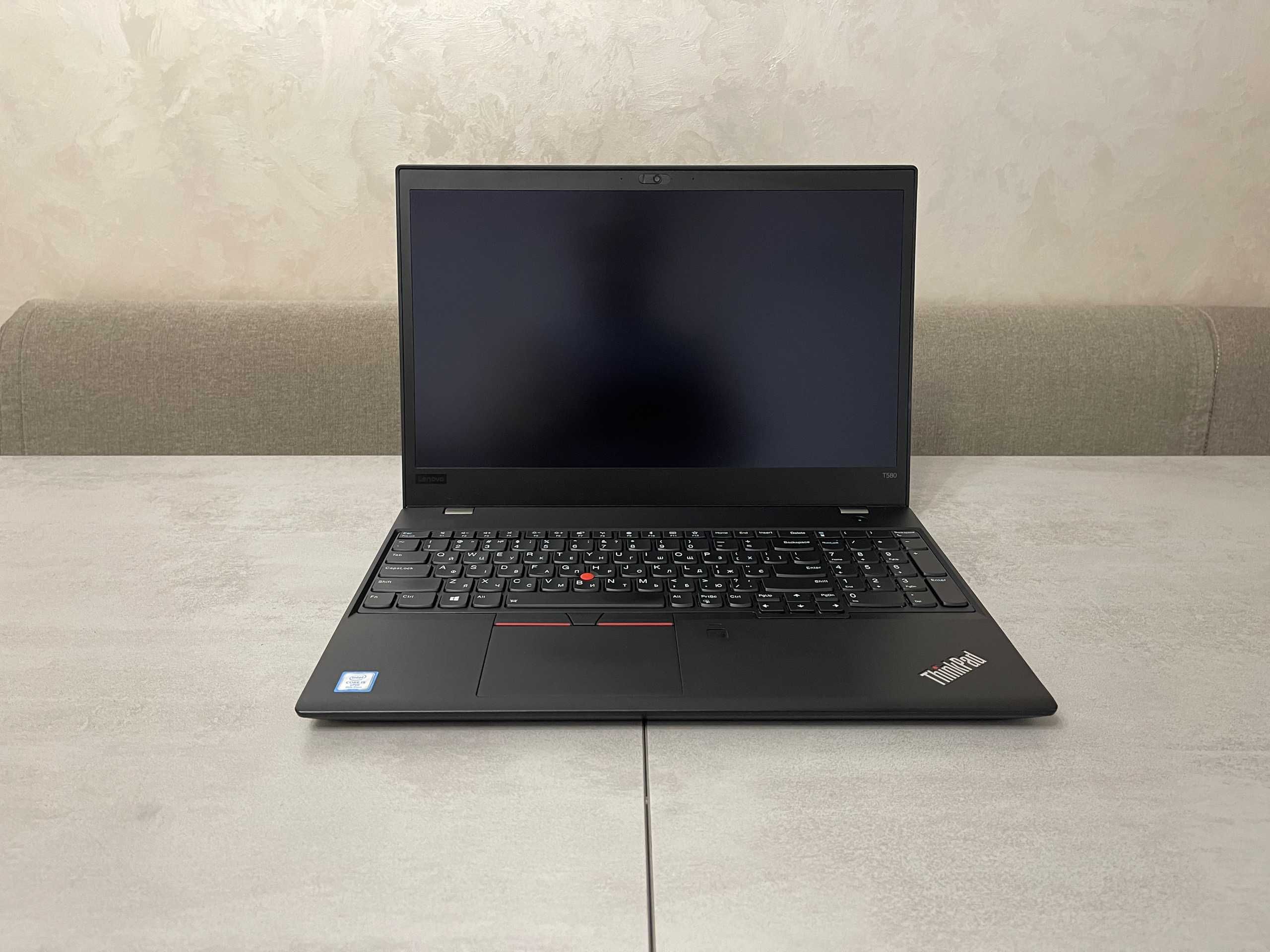 Ультрабук Lenovo ThinkPad T580, 15,6" FHD IPS, i5-8350U 16GB 256GB SSD