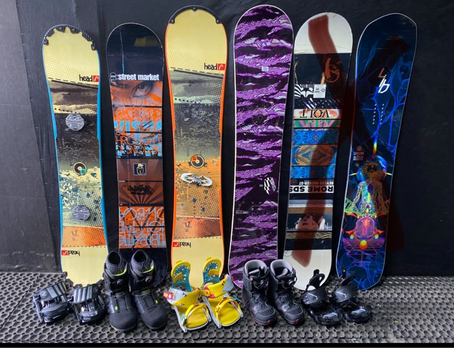 Сноуборди б/в обслужені