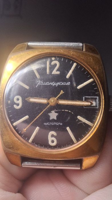 Редкие советские часы Командирские Чистополь | Оригинал СССР | Механик