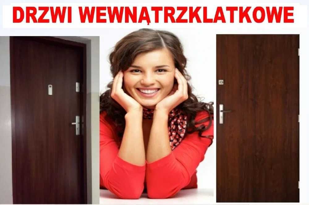 Drzwi do mieszkania WEJŚCIOWE, zewnętrzne z MONTAŻEM okazja