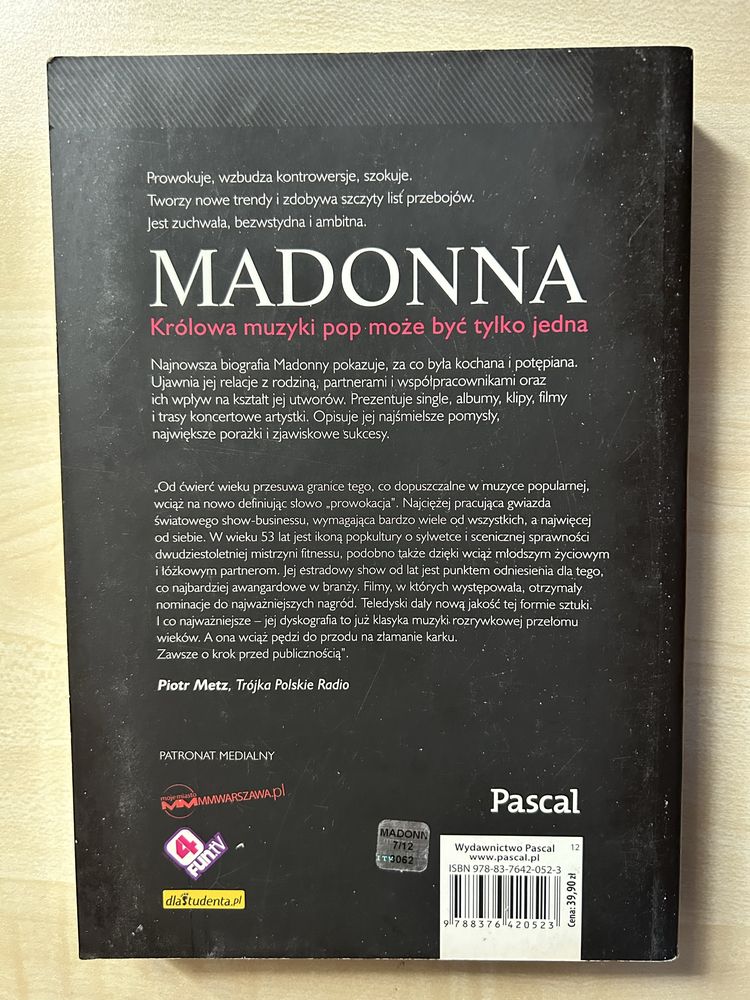 Madonna. Królowa muzyki POP - Daryl Easlea, Eddi Fiegel