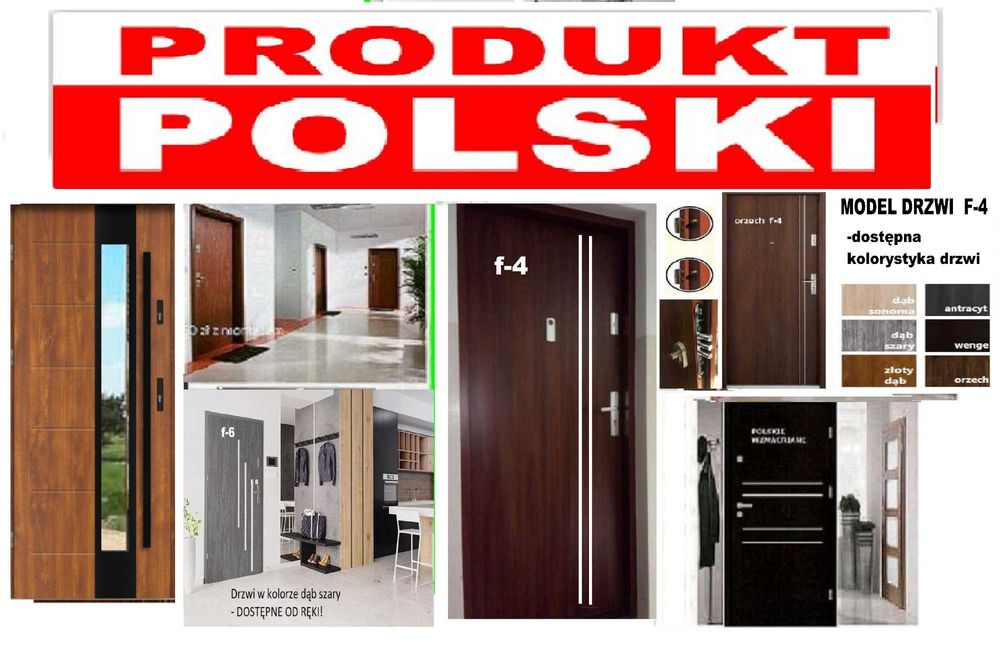 Drzwi zewnętrzne ,drzwi wejściowe z montażem antywłamaniowe