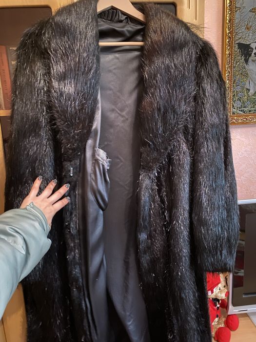 Шуба із нутрії.