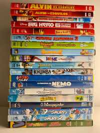 DVD Filmes de Animação