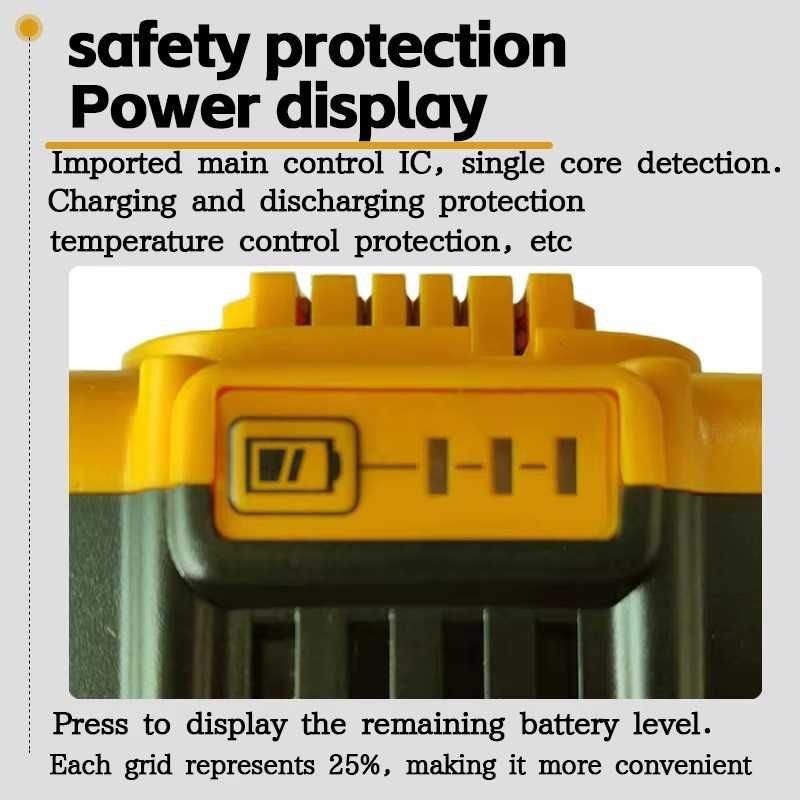 20V 18000mAh Bateria litowa zamienna do Dewalt