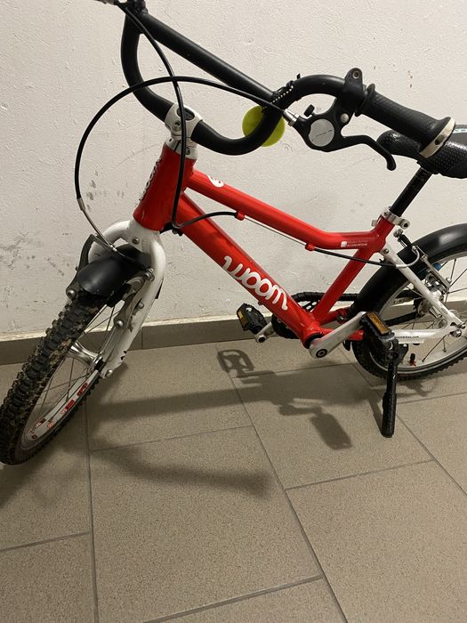 Rower woom 3 błotniki, stopka firmy woom