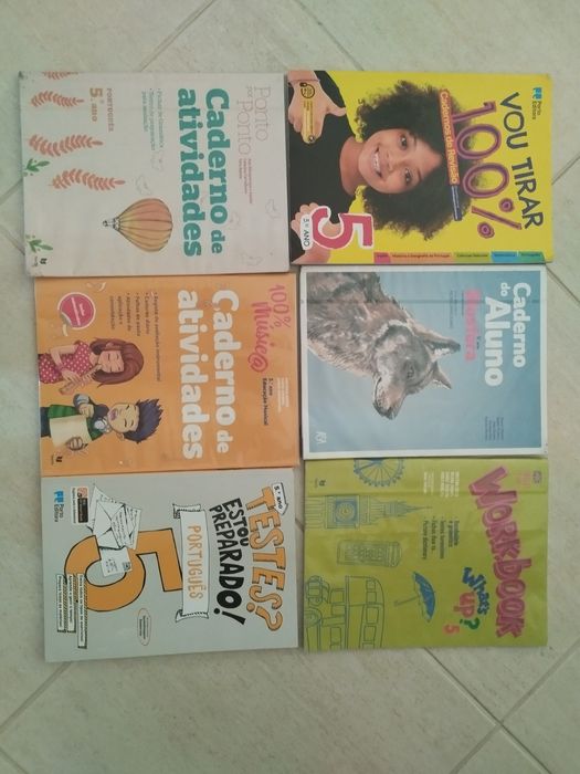 Livros escolares 5 ano