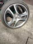 Felgi aluminiowe 18 4x98 Alfa Fiat Lancia 215x45x18 opony całoroczne