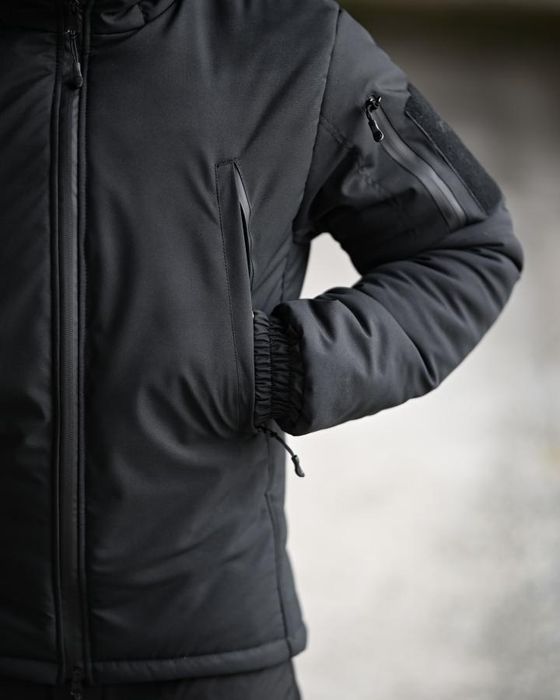 Чорный тактический зимний комплект/Зимовий тактичний комплект