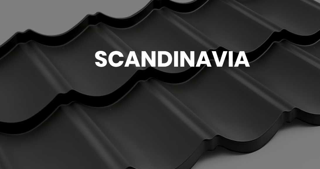 Blachodachówka modułowa Scandinavia Bratex