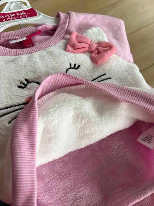 Komplet dziecięcy - Różowy jasny - 2 el.