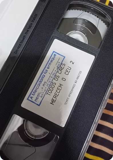 VHS "Todos os Cães Merecem o Céu 2"