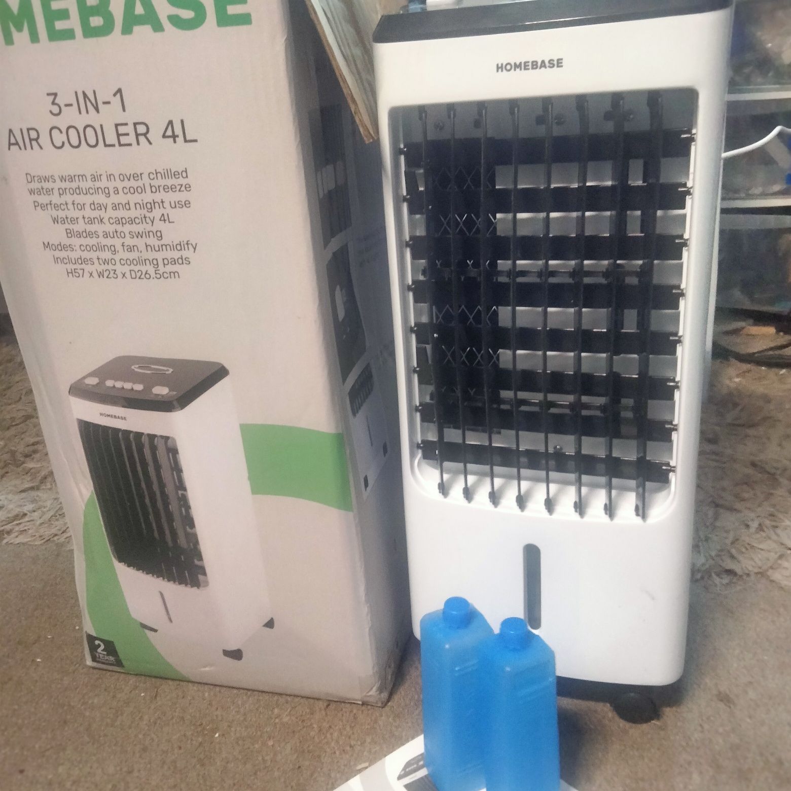 klimator Homebase 3-w-1 o pojemności 4