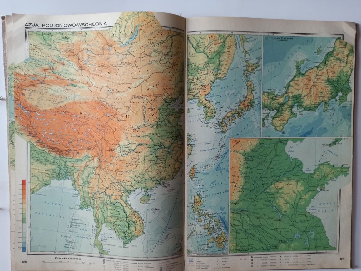 Atlas geograficzny. wyd. l  1962r