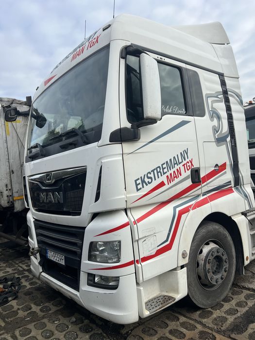 MAN TGX 18.500 retarder, SILNIK uszkodzony