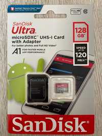 SanDisk ULTRA micro SDXC UHS-I Card with Adapter 128 GB