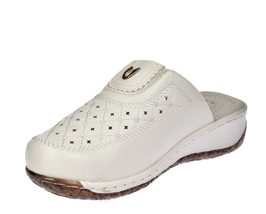 Klapki medyczne damskie na koturnie Enplus JL395 wt roz. 40