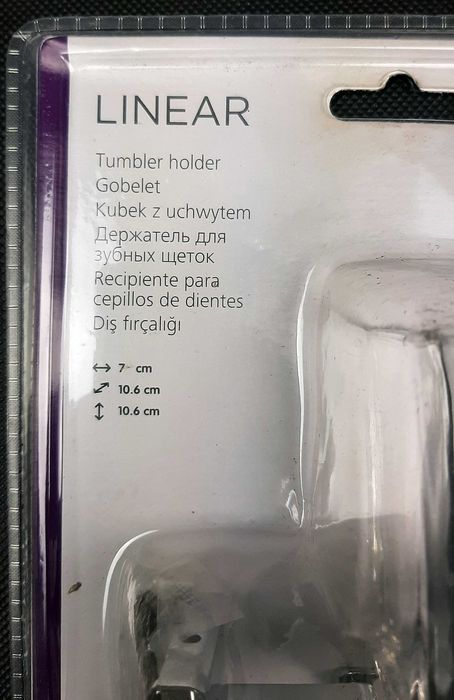 Kubek łazienkowy z uchwytem Cooke&Lewis