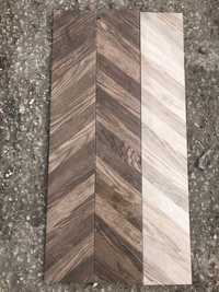 Плитка в ванну, на кухню керамогранітна Wood Chevron Right  150x900x1