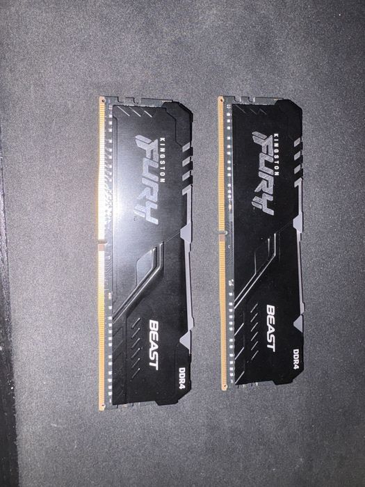 Ram Kingston fury 16gb 8x2 3200mhz RGB