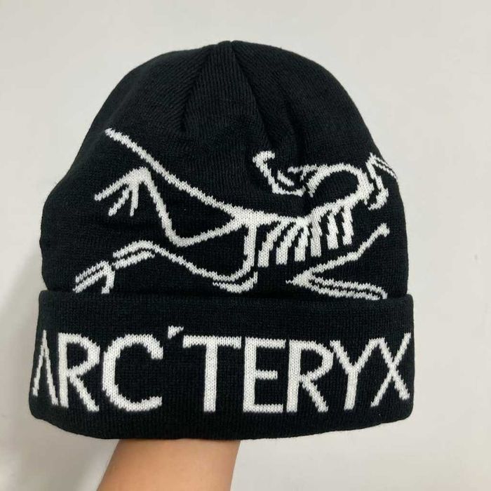 Czapka Arcteryx Bird Head Beanie, czarno.