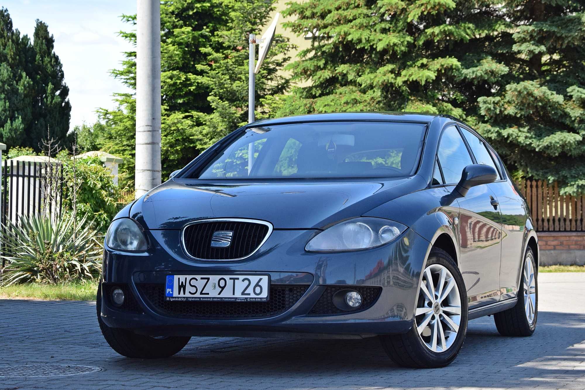 SEAT LEON II 1.9 TDI 105KM Klimatyzacja Elektryka Hak 2007 ROK!