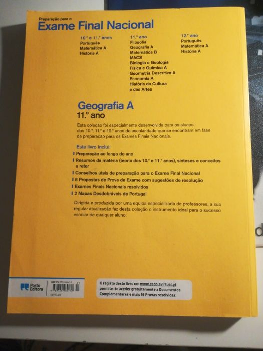 Livro de Exame de Geografia A