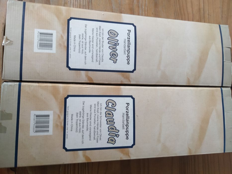 Bonecos de porcelana