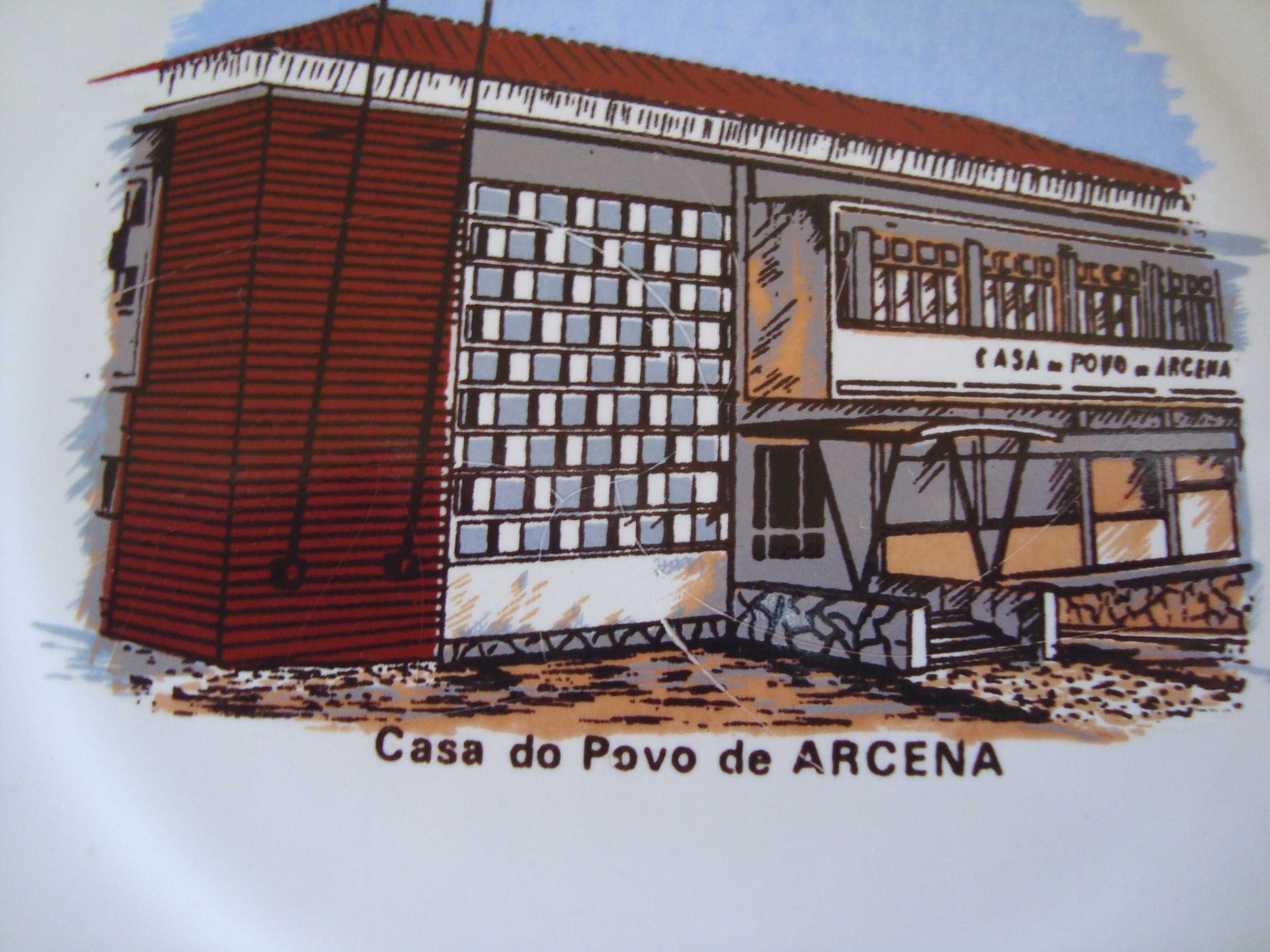 Prato comemorativo do 60º Aniversário da Casa do Povo de Arcena