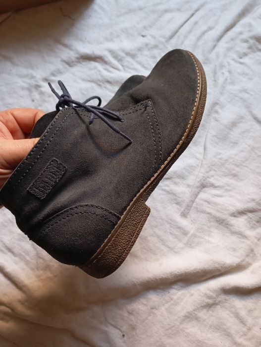 Ботинки женские осень -зима замшевые р37 Германия