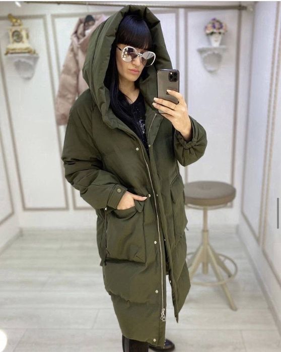 Куртка зимняя, на синтипоне, очень тёплая, стильная