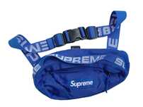 Supreme Waist Bag SS18 royal blue сумка бананка поясна