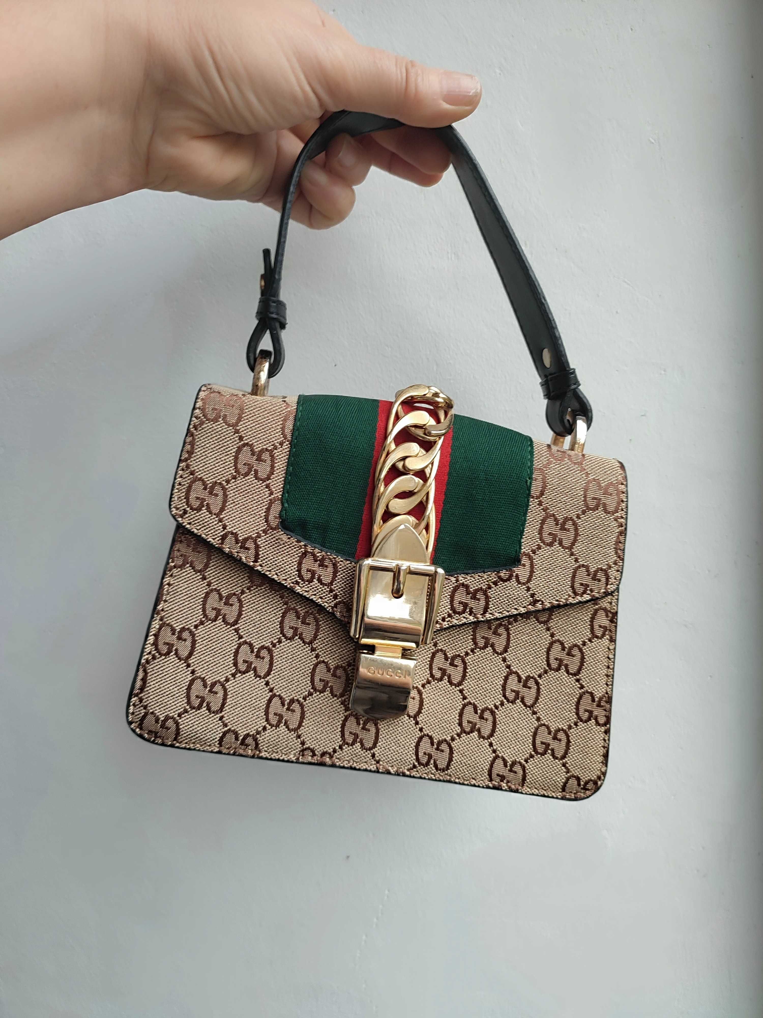 Маленька жіноча сумка сумочка клатч Gucci.